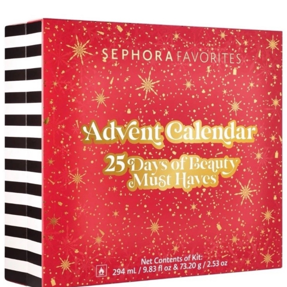 Sephora Favorites Advent Calendar 25 Days Of Beauty 2025 LIMITED Ed NEW SEALED - Picture 4 of 8